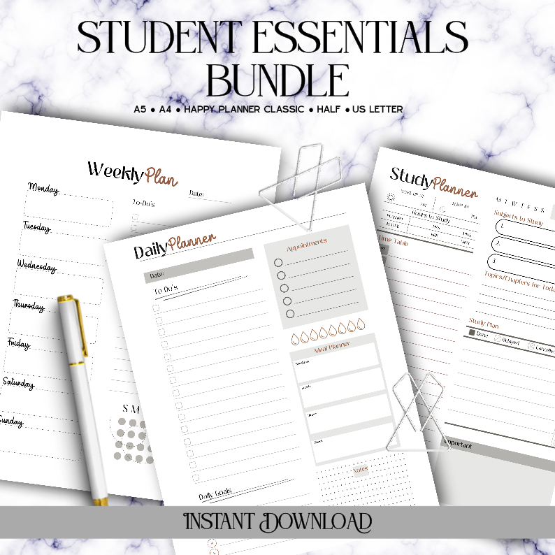 Student Essentials Bundle