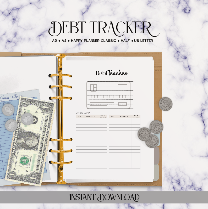 Debt Tracker - Digital Download
