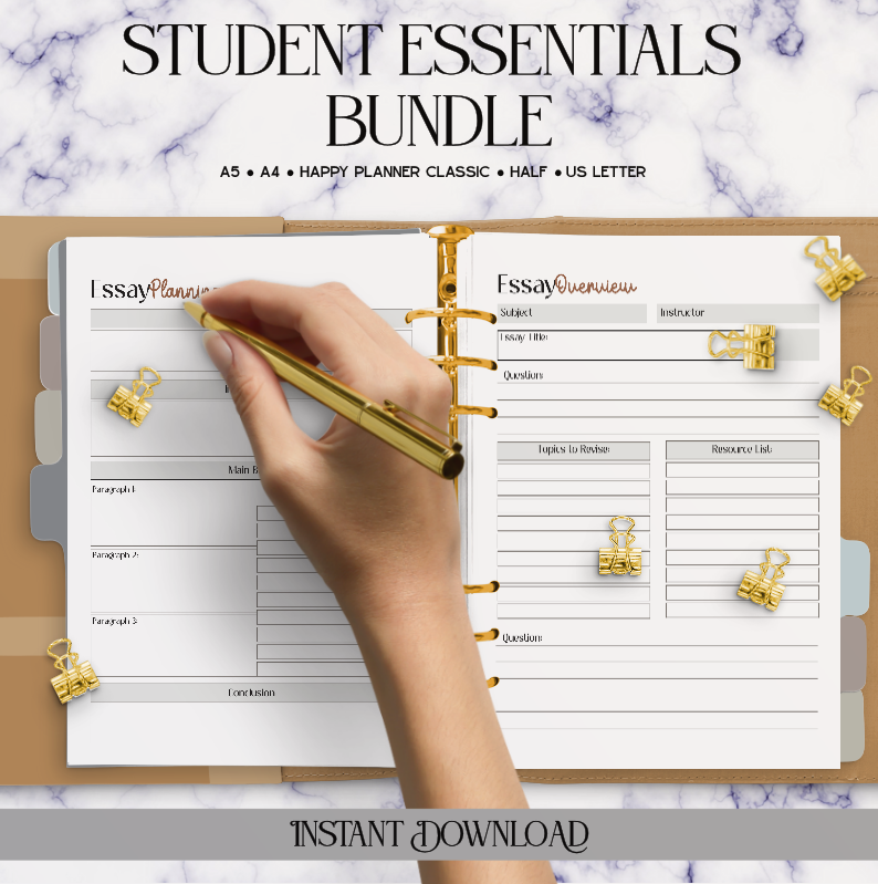 Student Essentials Bundle