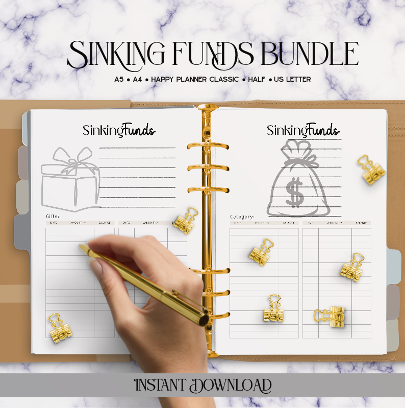 Sinking Funds Bundle - Digital Download