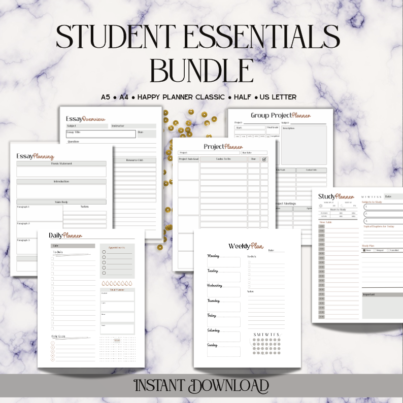 Student Essentials Bundle