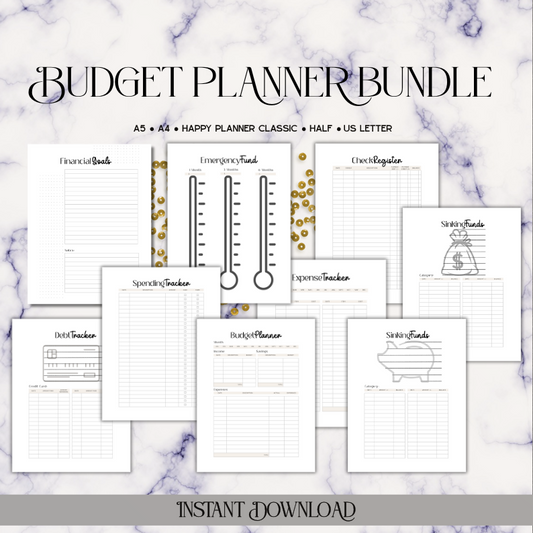 Budget Planner Bundle - Digital Download