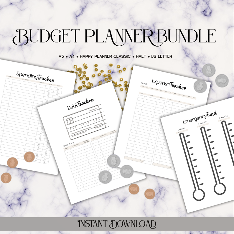 Budget Planner Bundle - Digital Download