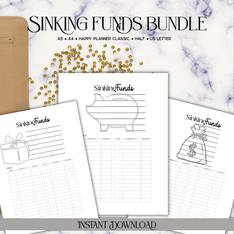 Sinking Funds Bundle - Digital Download