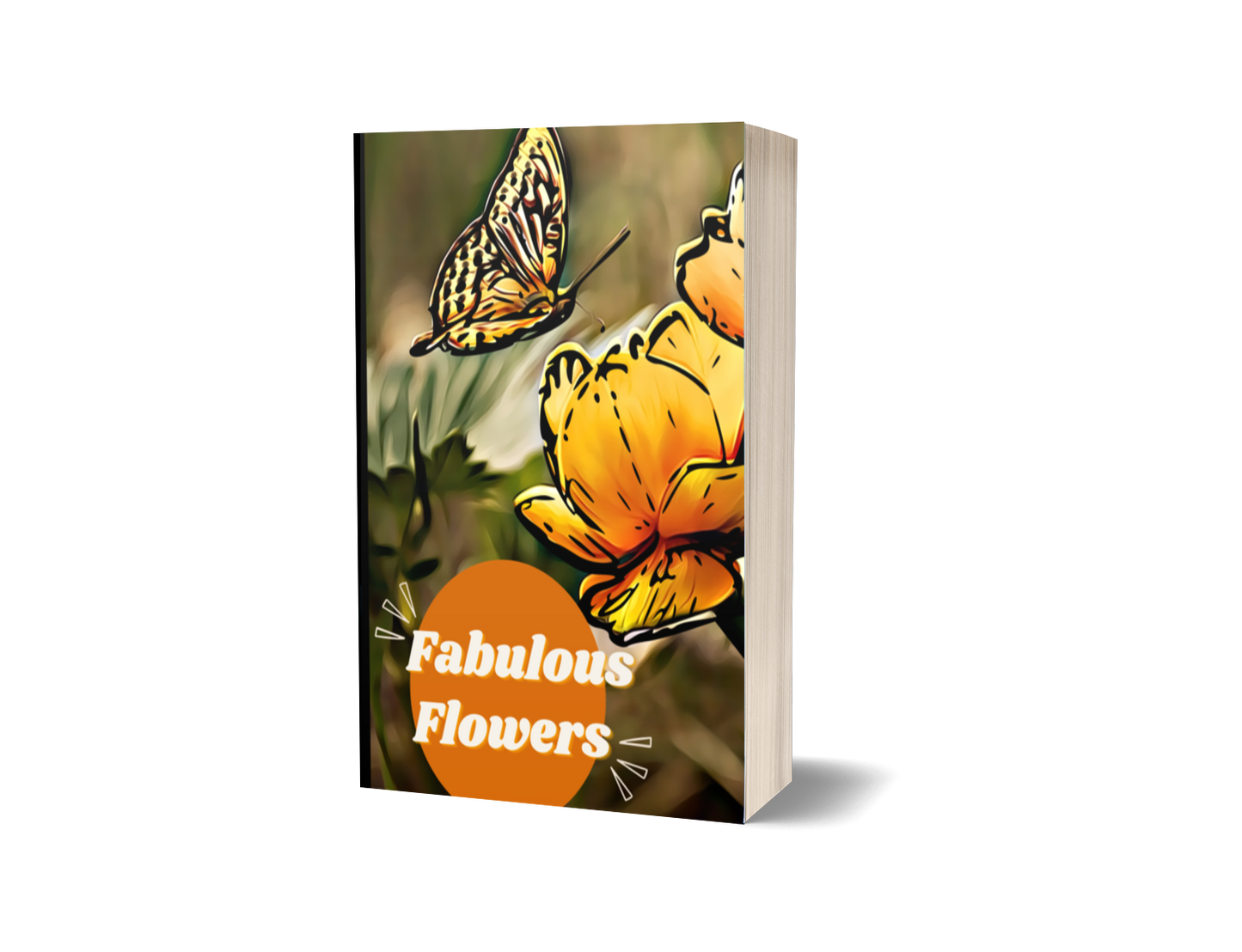 Fabulous Flowers: Coloring Book for Adults