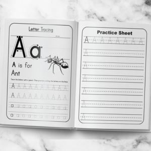 Letter Tracing Book for Preschoolers: Animal Themed Letter Workbook, Alphabet Tracing Book for Kids Ages 3-5