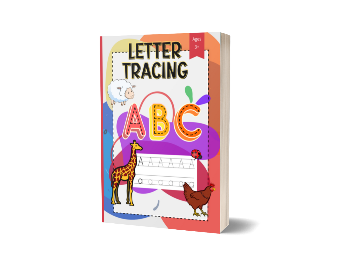 Letter Tracing Book for Preschoolers: Animal Themed Letter Workbook, Alphabet Tracing Book for Kids Ages 3-5