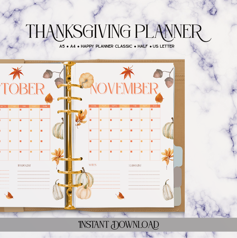 Thanksgiving Planner