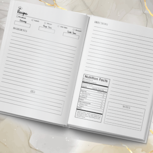 Recipe Book: Blank Recipe Journal to Collect Your Favorite Recipes