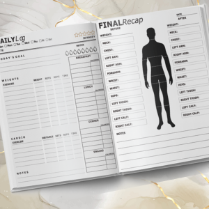 Workout Log Book: Exercise Notebook, Body Building Journal, and Fitness Diary