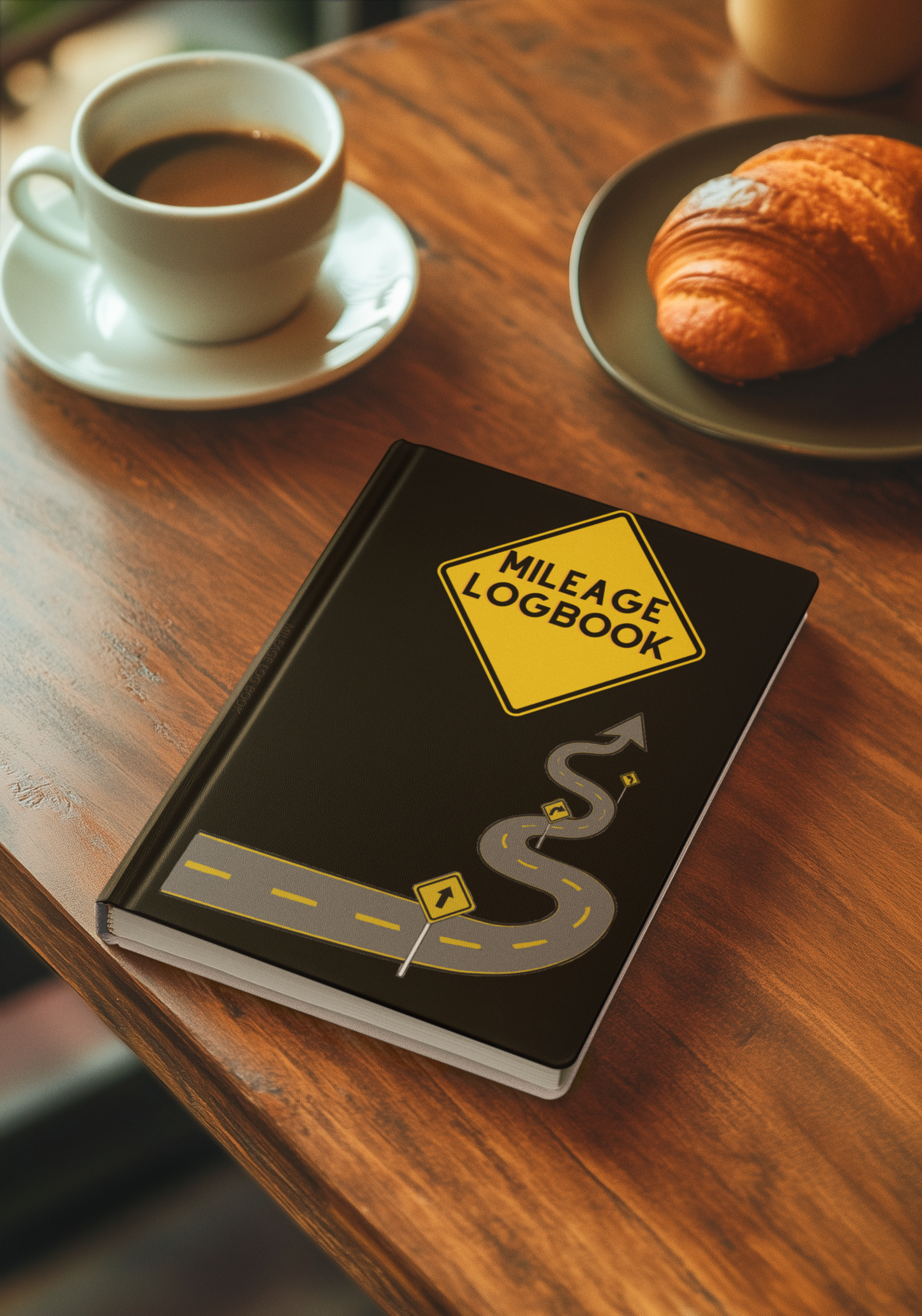 Mileage Log Book: Vehicle Mileage Notebook, Mileage Tracker for Business, Mileage Tracker for Taxes